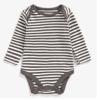 MX402: Baby Boys Farm Print Dungaree & stripe Bodysuit Outfit (0-18 Months)
